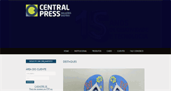 Desktop Screenshot of centralpressdigital.com